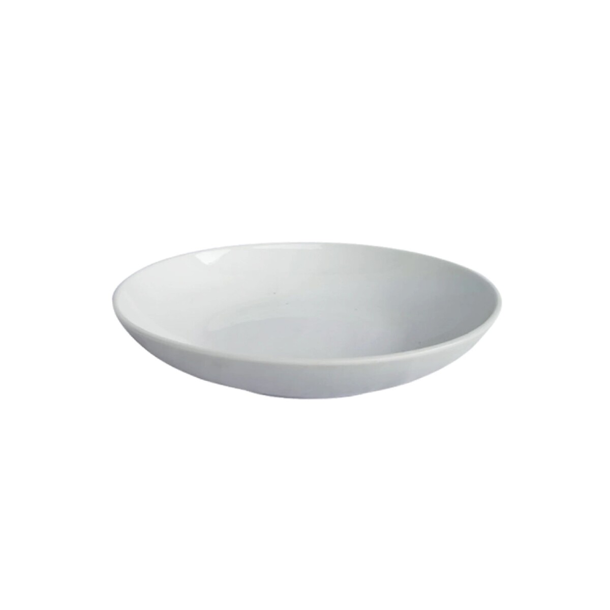 FUENTE PORCELANA D24x5CM BLANCO 