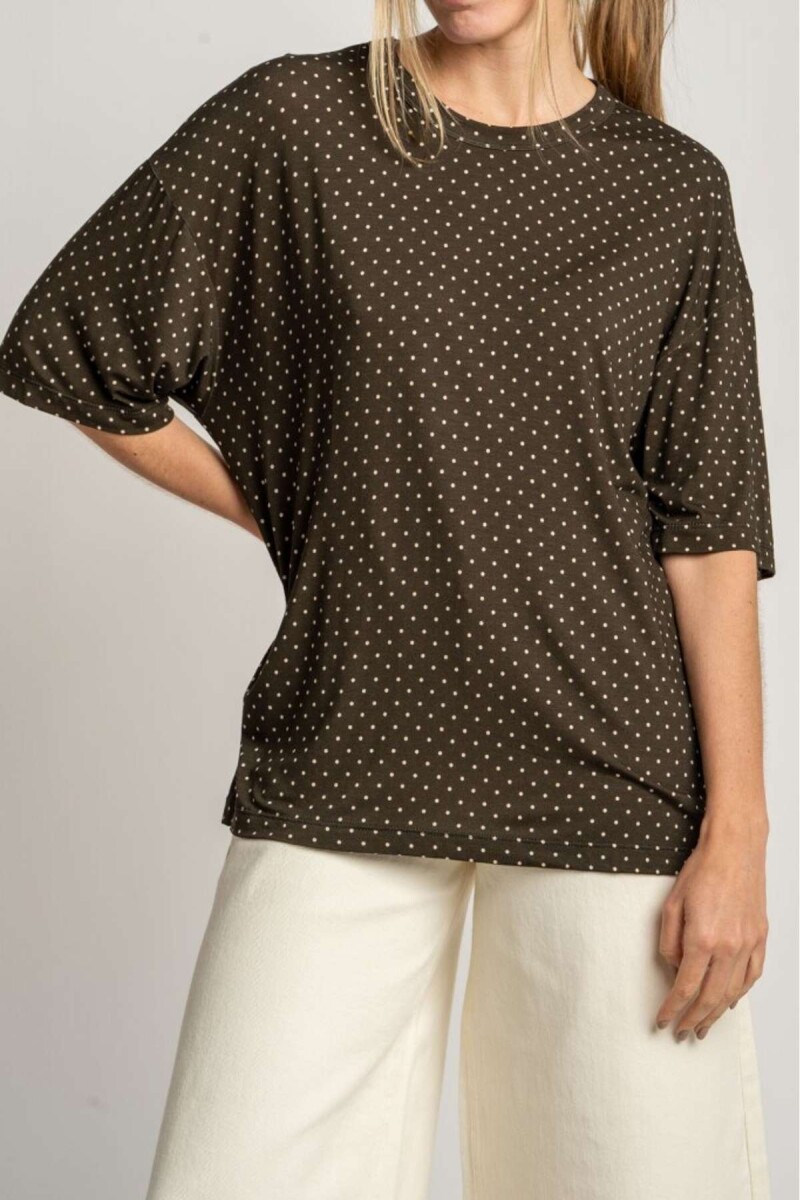 Remeron Lunares - Chocolate 