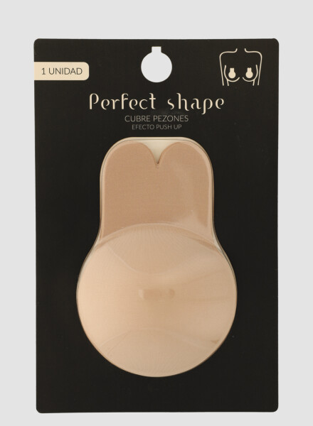 Cubre pezones efecto push up Beige