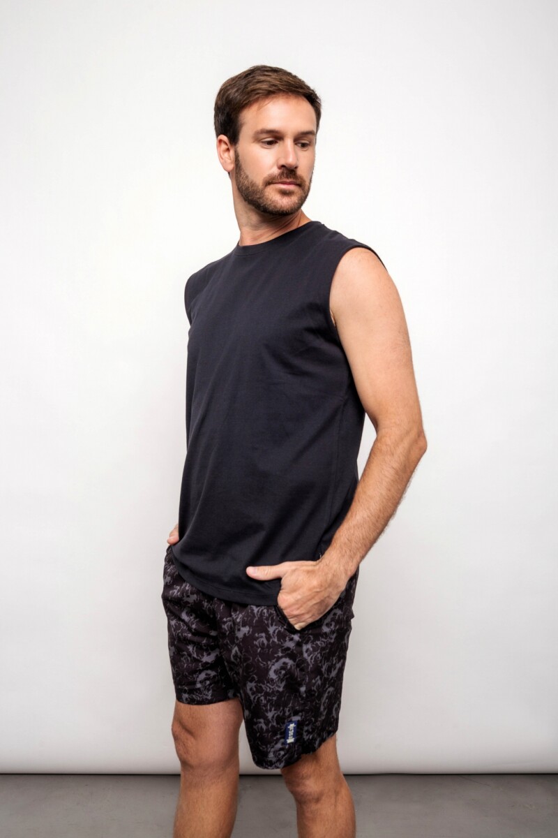 Remera Simon - Negro 