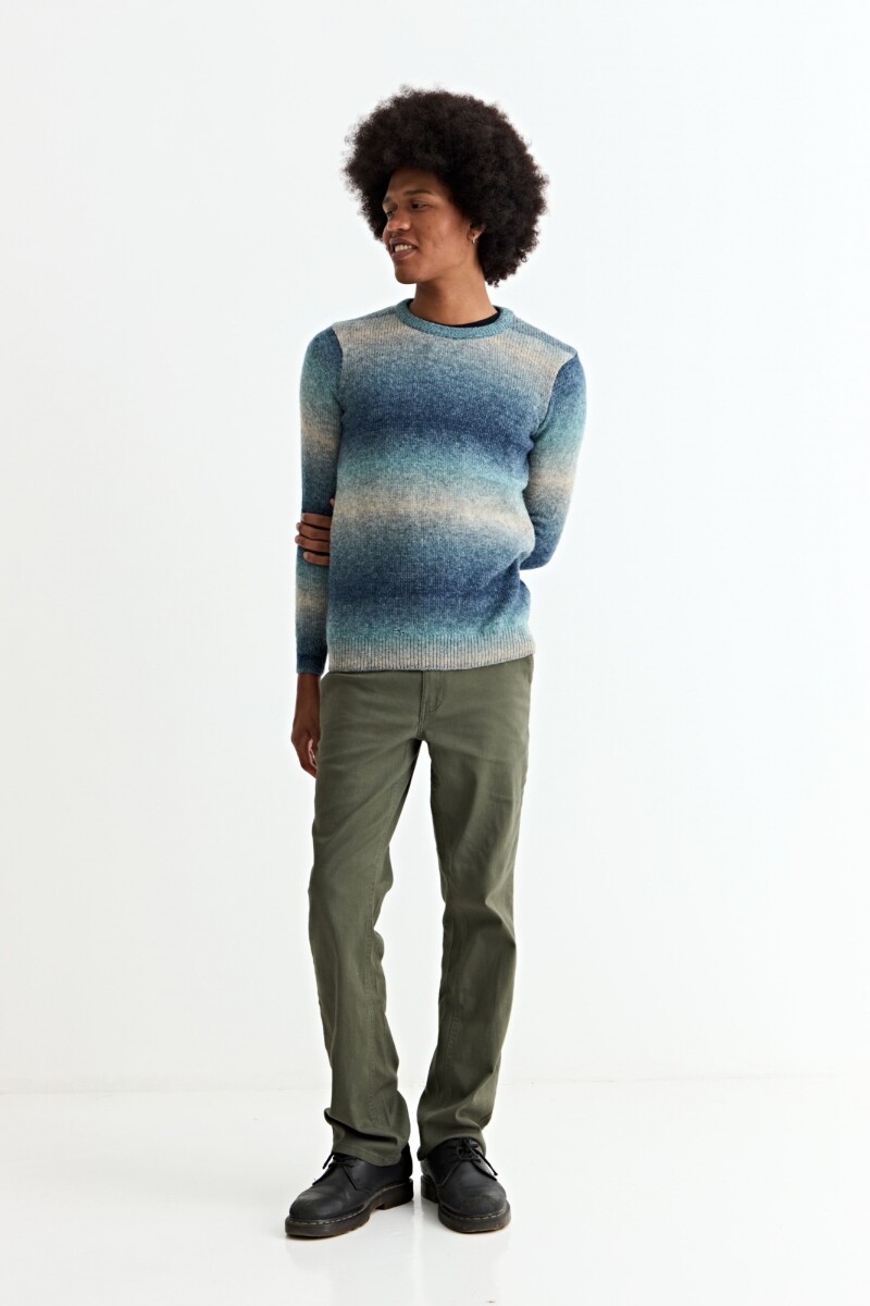 Sweater degradé AZUL