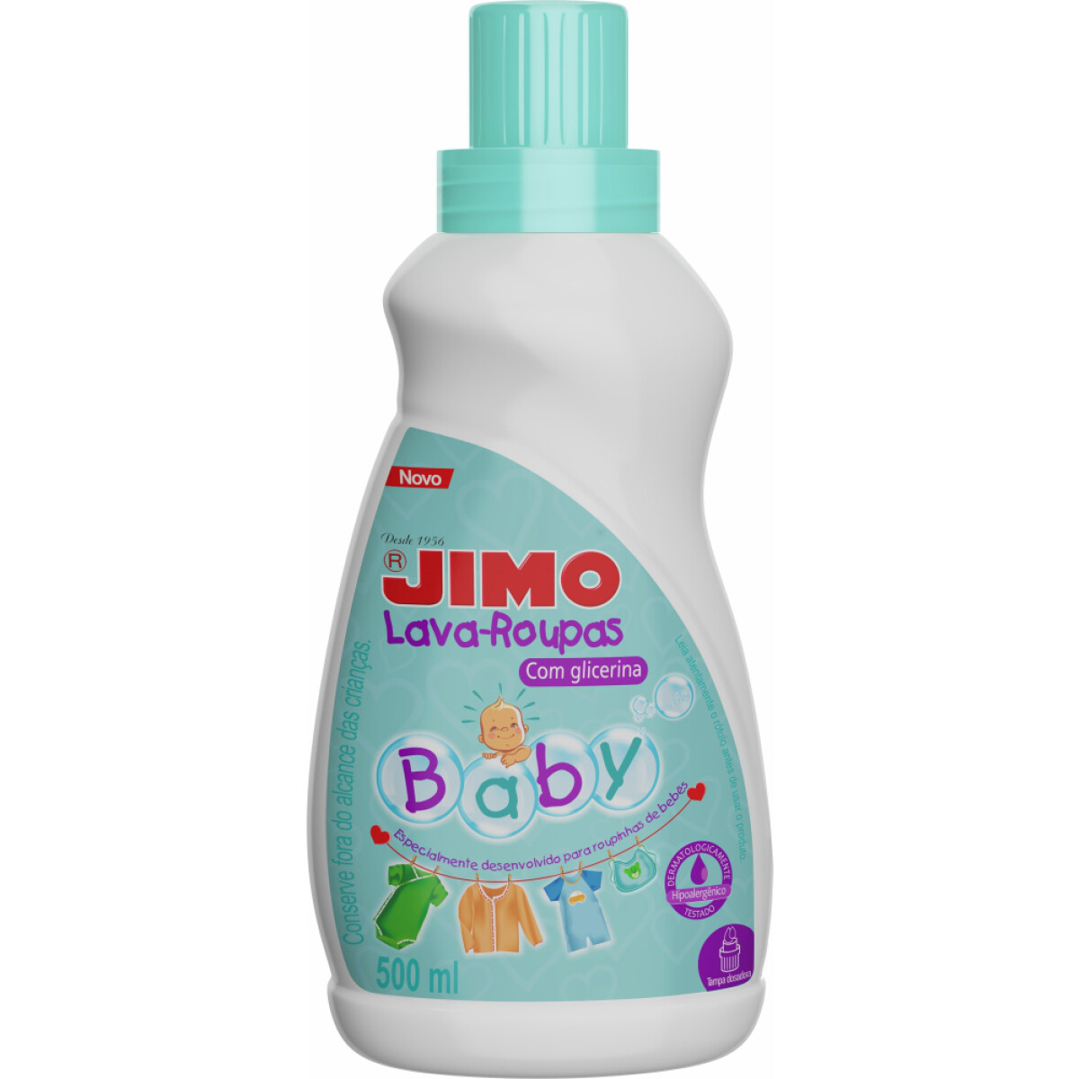 Jabón Líquido para Bebé JIMO 500 mL 