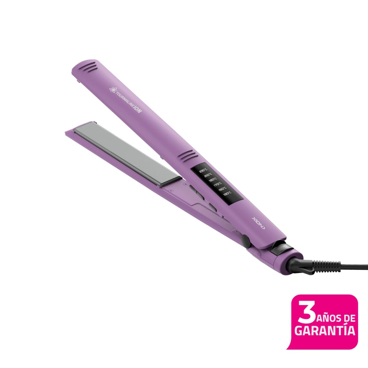 Plancha de cabello Xion Tourmalina Purpura 