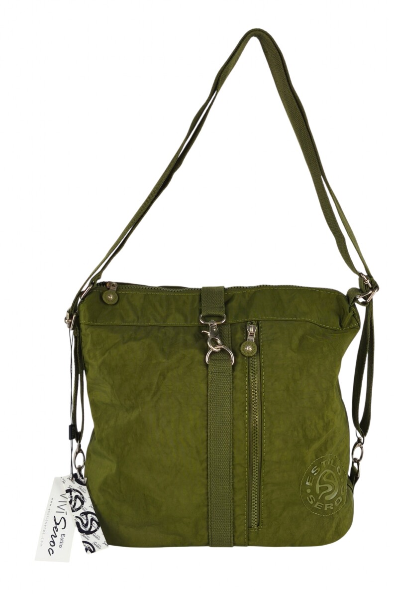 Bolso cartera mochila Bolso cartera mochila verde
