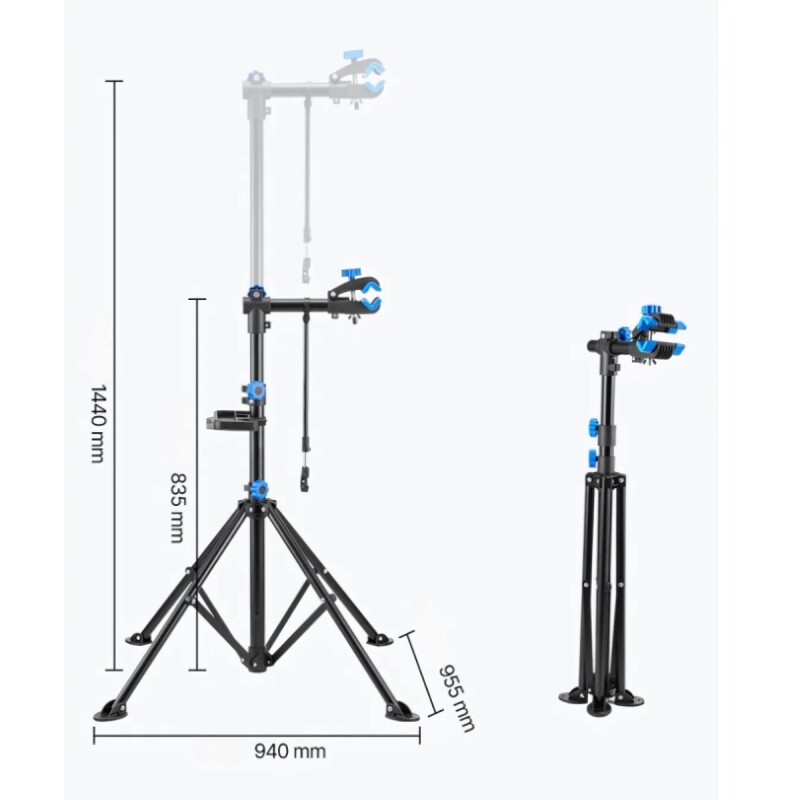 Soporte para bicicleta NEGRO