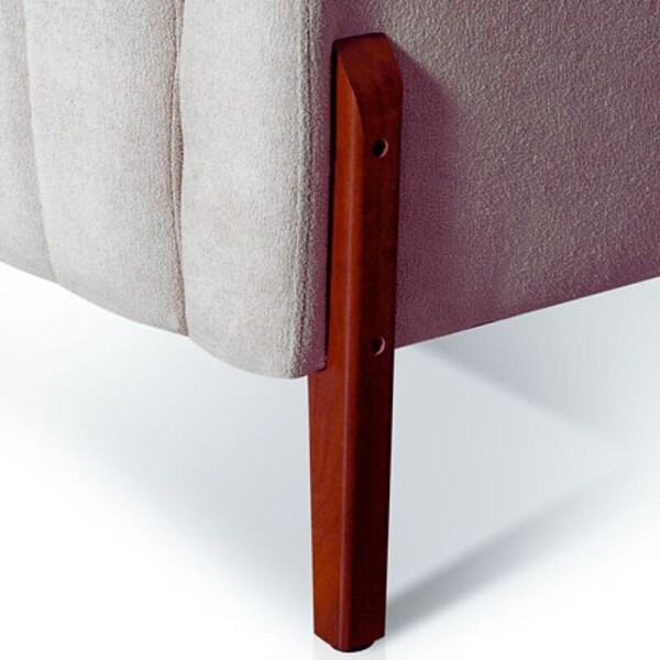 SOFA 3 CUERPOS CAPRICCIO - BOUCLE CINZA SOFA 3 CUERPOS CAPRICCIO - BOUCLE CINZA