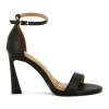 Vizzano Sandalia Formal Taco Alto Cuadrado C/ Pulsera Negro