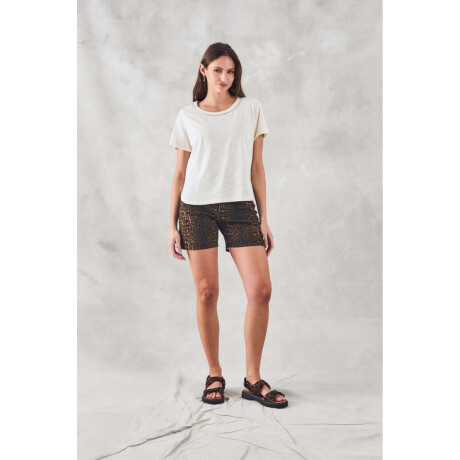 Short Animal Print Multi