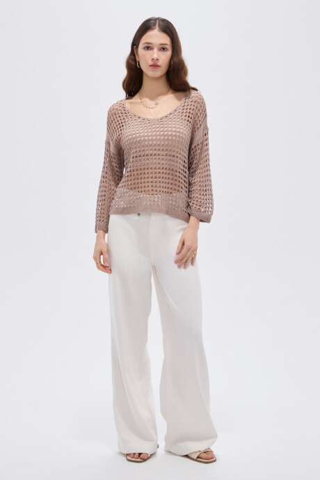 Sweater Esdren Taupe Claro