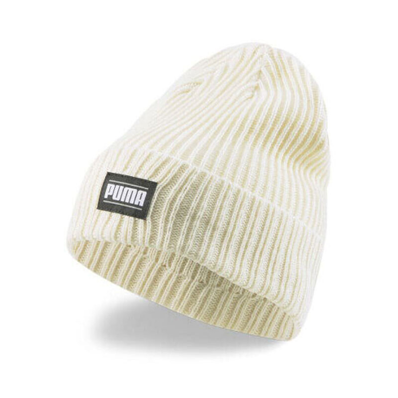 Gorro Ribbed Classic Cuff Beanie Unisex Crema
