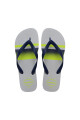 Chancletas Havaianas Blanco y Verde