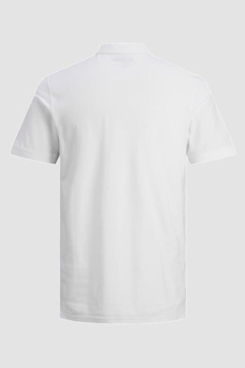 Camiseta Tipo Polo Manga Corta White