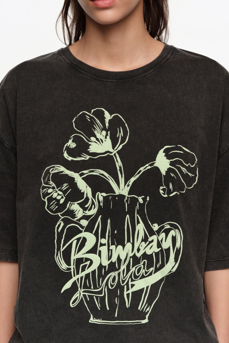 CAMISETA Negro