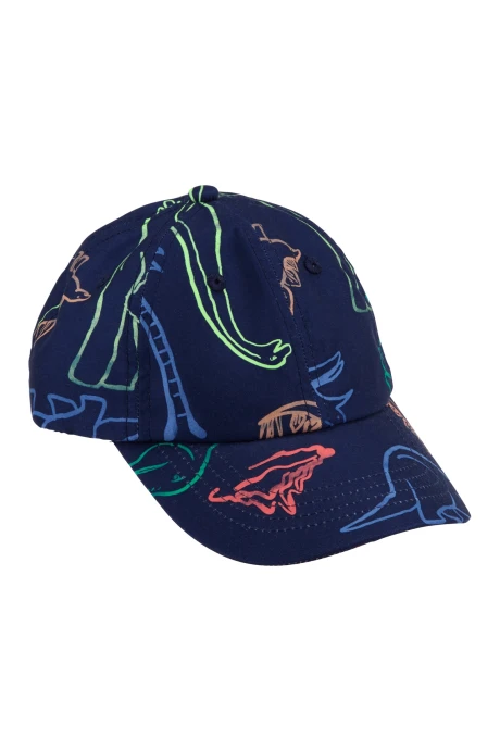 Gorro con visera y protección UPF 50+ diseño dinos. Talles 2-4T Gorro con visera y protección UPF 50+ diseño dinos. Talles 2-4T