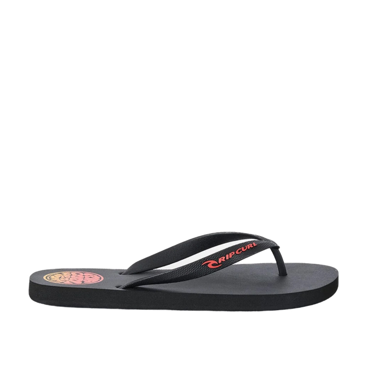 Ojotas Rip Curl Icons Of Surf Bloom Open Toe - Negro 