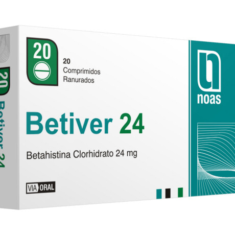 Betiver 24mg 20 Comprimidos Betiver 24mg 20 Comprimidos