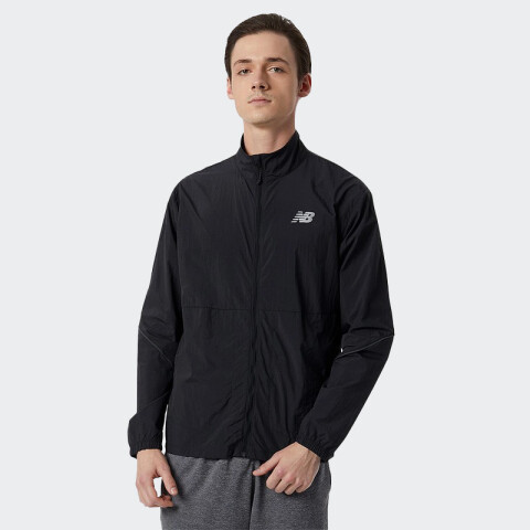 Cortavientos New Balance Impact Run Negro