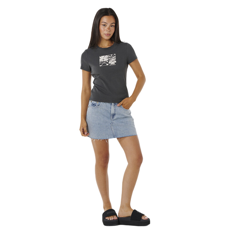 Remera Rip Curl Oceanic Fitted Tee - Negro Remera Rip Curl Oceanic Fitted Tee - Negro