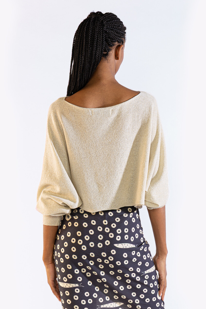 AME LUREX SWEATER Silver