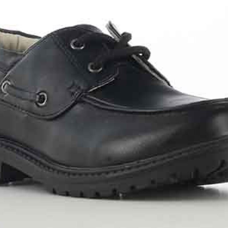Zapatos Infantiles Croco Kids Colegial Negro