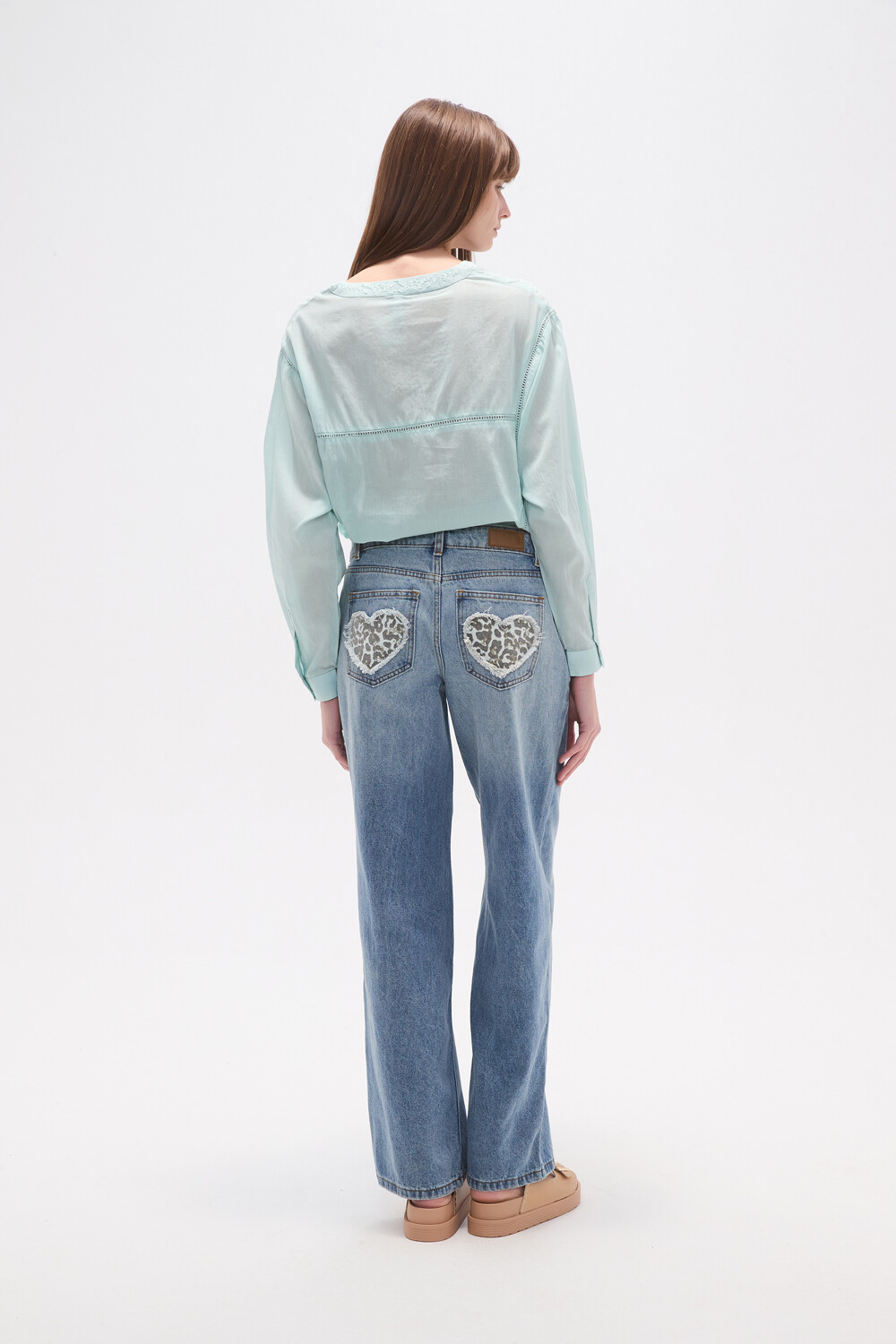 Pantalon Alenca Azul Claro