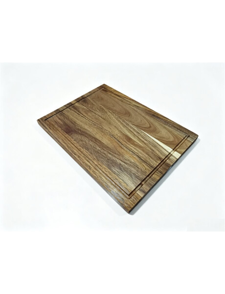 TABLA DE CORTAR C/CANAL ACACIA 38X28X1.5CM NATURAL TABLA DE CORTAR C/CANAL ACACIA 38X28X1.5CM NATURAL