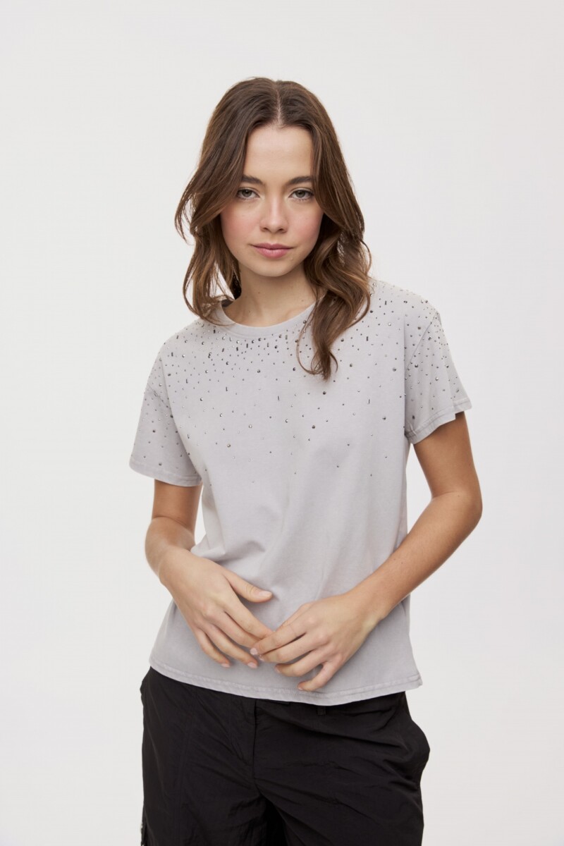 REMERA JAKUB Gris Claro