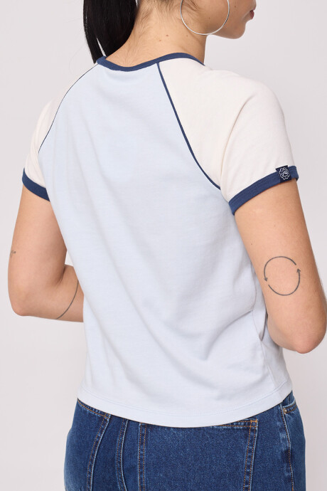 T-SHIRT UTARA RUSTY Celeste