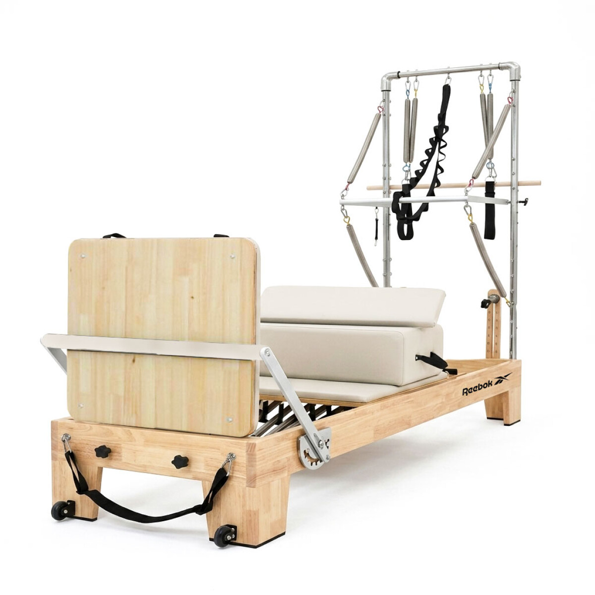 Reformer de Pilates con Half Tower BELEN 2.0 Flow Pilates by Reebok 