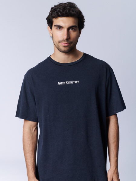 Remera Oversize Star Wars Small Might Negra