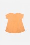 Blusa manga corta con frunce SALMON