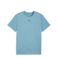 Remera de Hombre Puma Tad Ess Heather Cat Verde Claro