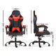 Silla Gamer Giratoria Rojo