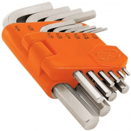 Kit de Llaves Allen 1.5-10mm Caja Plástica Truper Kit de Llaves Allen 1.5-10mm Caja Plástica Truper