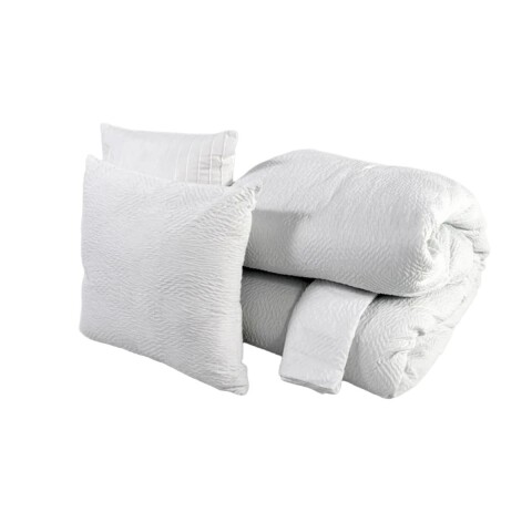 JGO EDREDON AVELLA BLANCO KING 264X229CM 5PZAS Unica