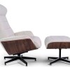POLTRONA PAIGE RECLINABLE - 100% CUERO - PERLA MATE POLTRONA PAIGE RECLINABLE - 100% CUERO - PERLA MATE