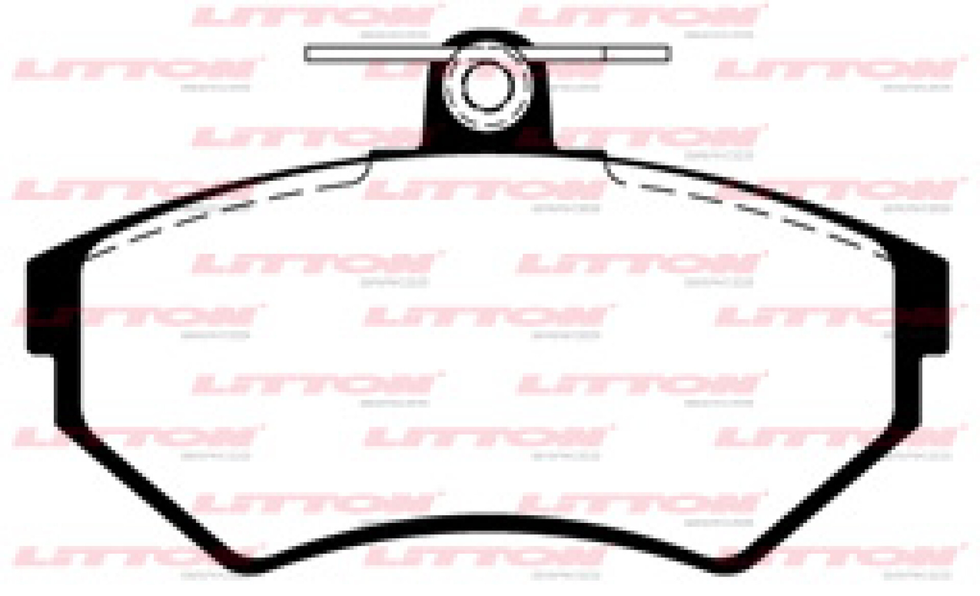 PASTILLAS DE FRENO GEELY CK-VW GOLF POLO-SEAT TOLEDO CORDOBA 99/- GM N300 LITTON 