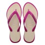 Sandalias Havaianas Top Point Fusion Mujer Rosa Gum/Beige Palha