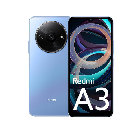 XIAOMI Redmi A3 LTE 6.7' 64GB 3GB RAM Cámara 8Mpx - Blue XIAOMI Redmi A3 LTE 6.7' 64GB 3GB RAM Cámara 8Mpx - Blue