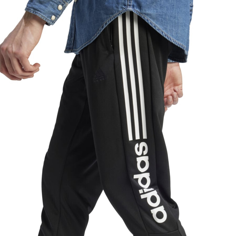 Pantalon Adidas Tiro de Hombre - IA3048 Negro-blanco