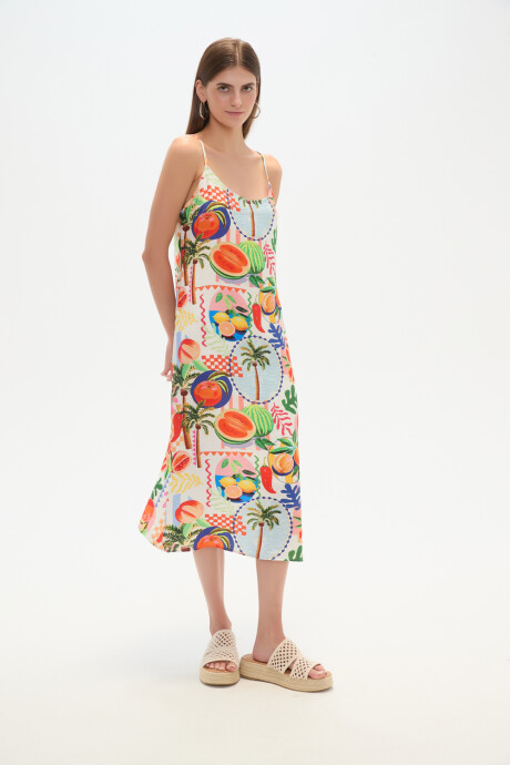 Vestido Yogis Estampado 1