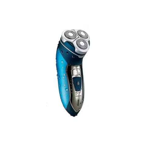 AFEITADORA PUNKTAL RECARGABLE WET AND DRY PK-MS 733 Azul