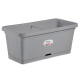 MACETA STEFANPLAST NATURAL 80CM GRIS PIEDRA MACETA STEFANPLAST NATURAL 80CM GRIS PIEDRA