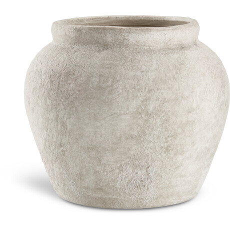 Maceta JOKUM Ø24xA21cm gres porcelánico Gris