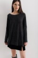 Sweater Tossa Negro Lurex