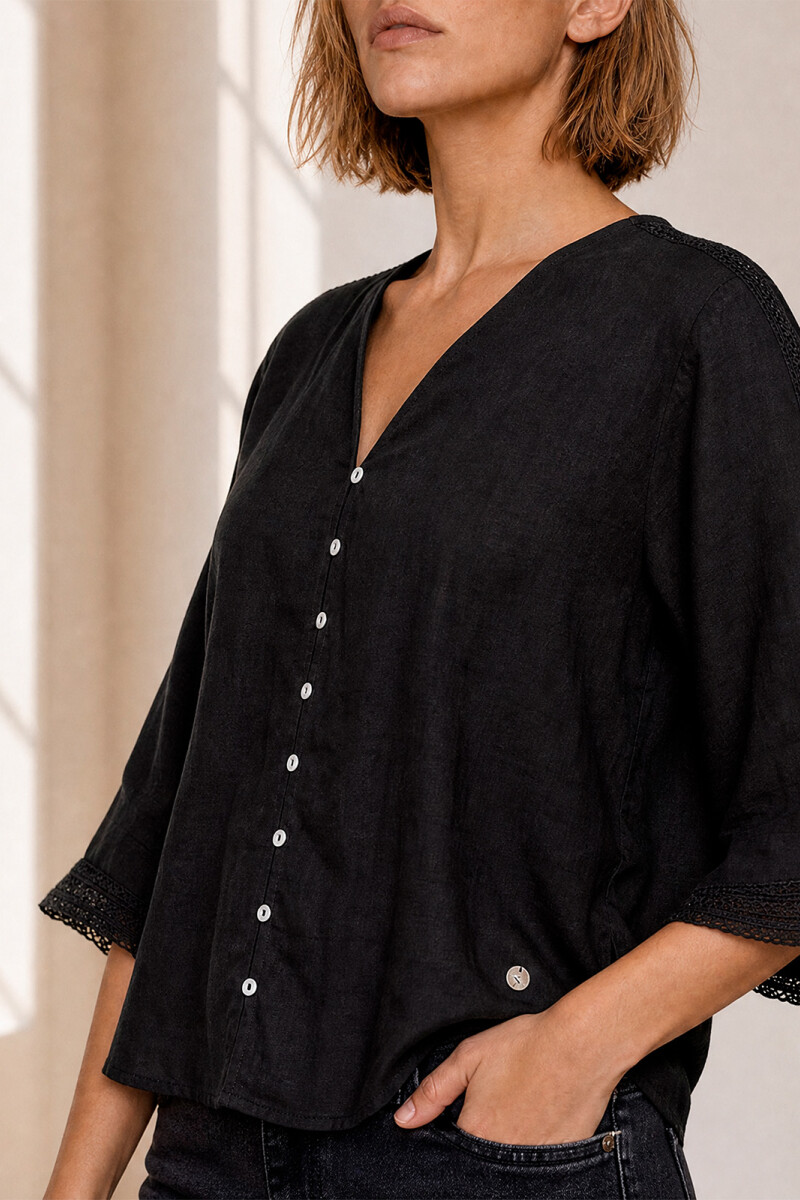 CAMISA THELMA NEGRO