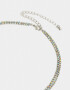 Collares Largos Con Mariposas Collar Largo Strass Mariposas - Plateado