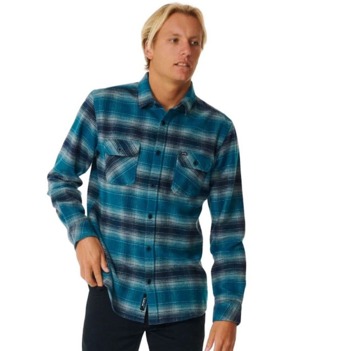 Camisa Rip Curl Count Flannel - Azul 