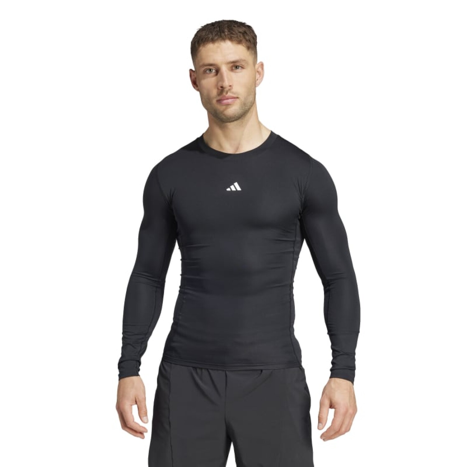Remera Adidas TECHFIT Compression Training Negro Fitpoint