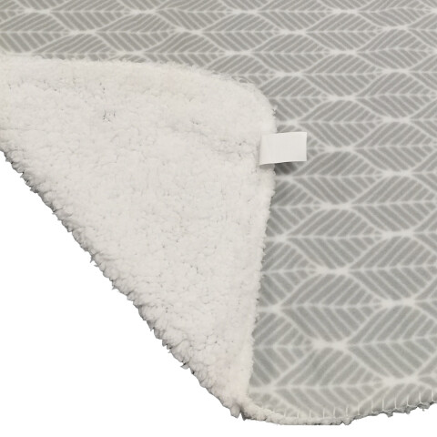 Frazada Corderito King Size Home Class 240 x 260 cm ARABESCO GRIS